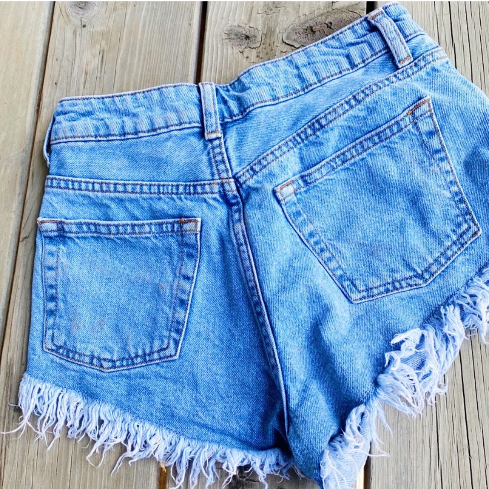 NWT Topshop Denim Cutoff Shorts